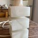 Art Deco marble bedside or living room lamp