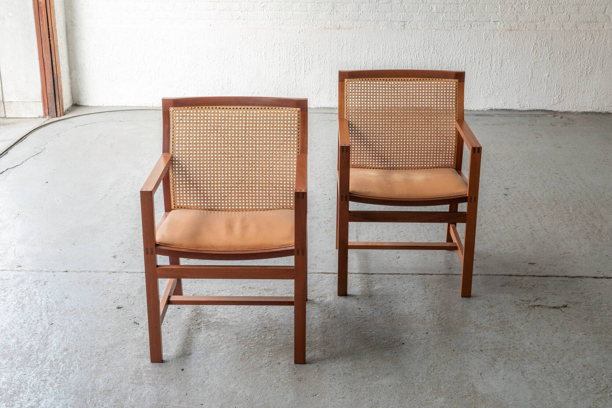 Set of 8 'King series' dining chairs by Rud Thygesen & Johnny Sørensen