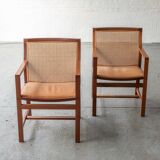 Set of 8 'King series' dining chairs by Rud Thygesen & Johnny Sørensen
