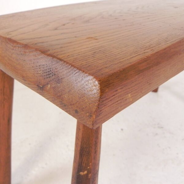 Table d'appoint vintage en tronc d'arbre, années 1960