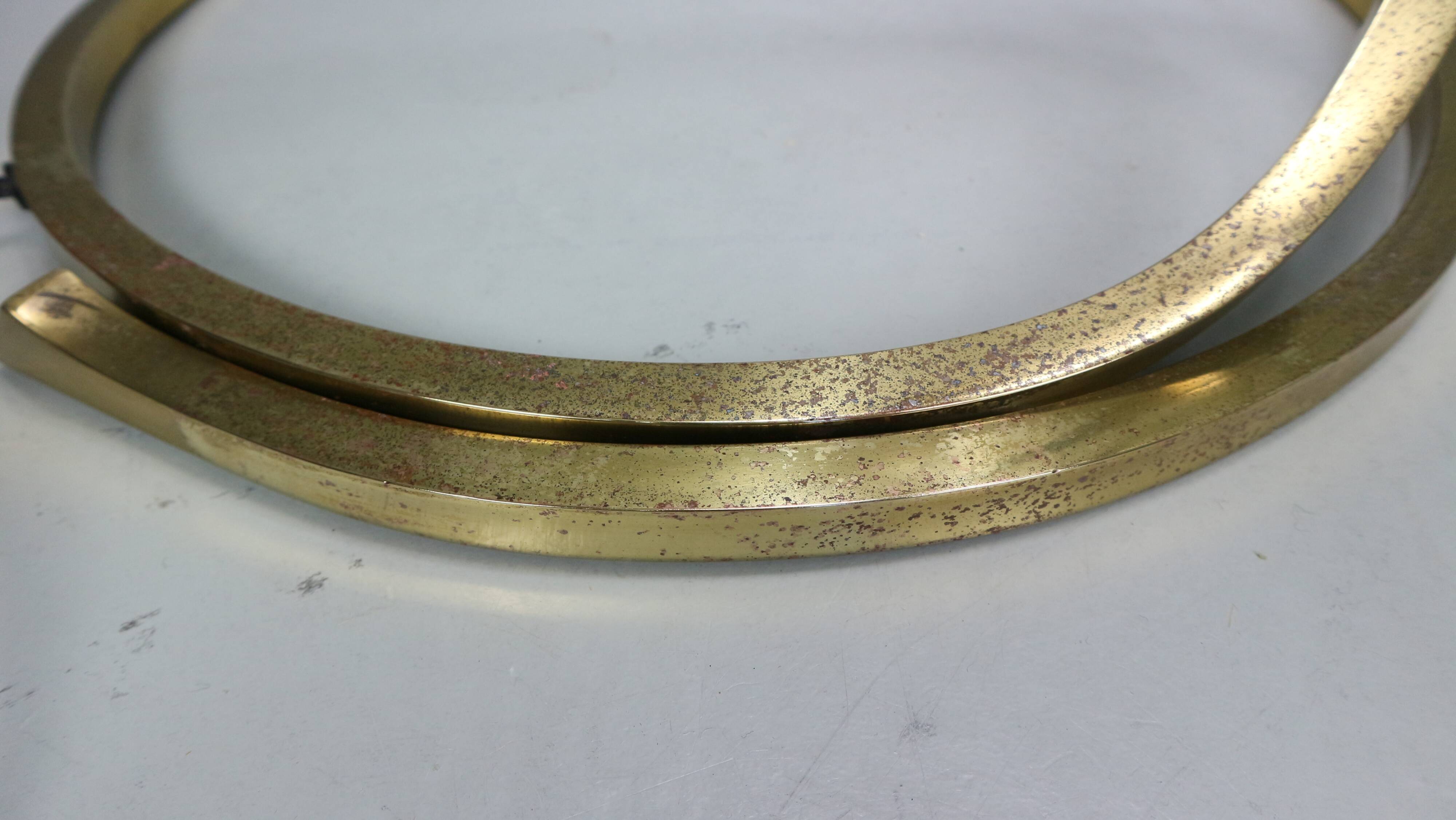 Tommaso Barbi "Rhubarb" floor and table lamp by Bottega Gadda Italy, 1970