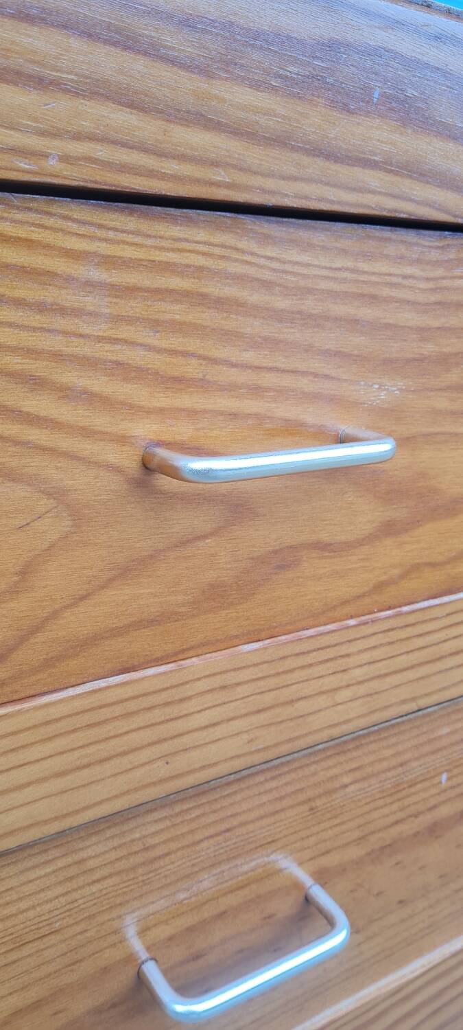 Compass foot chest of drawers 1960