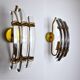 Pair of Venini wall lamps, Italy, 1970