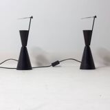 Set of Spanish "Diabolo" lamps, 1980s