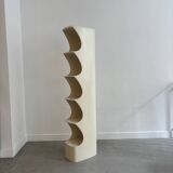 Étagère en ABS laqué beige par Valérie Doubroucinskis pour Rodier, années 70