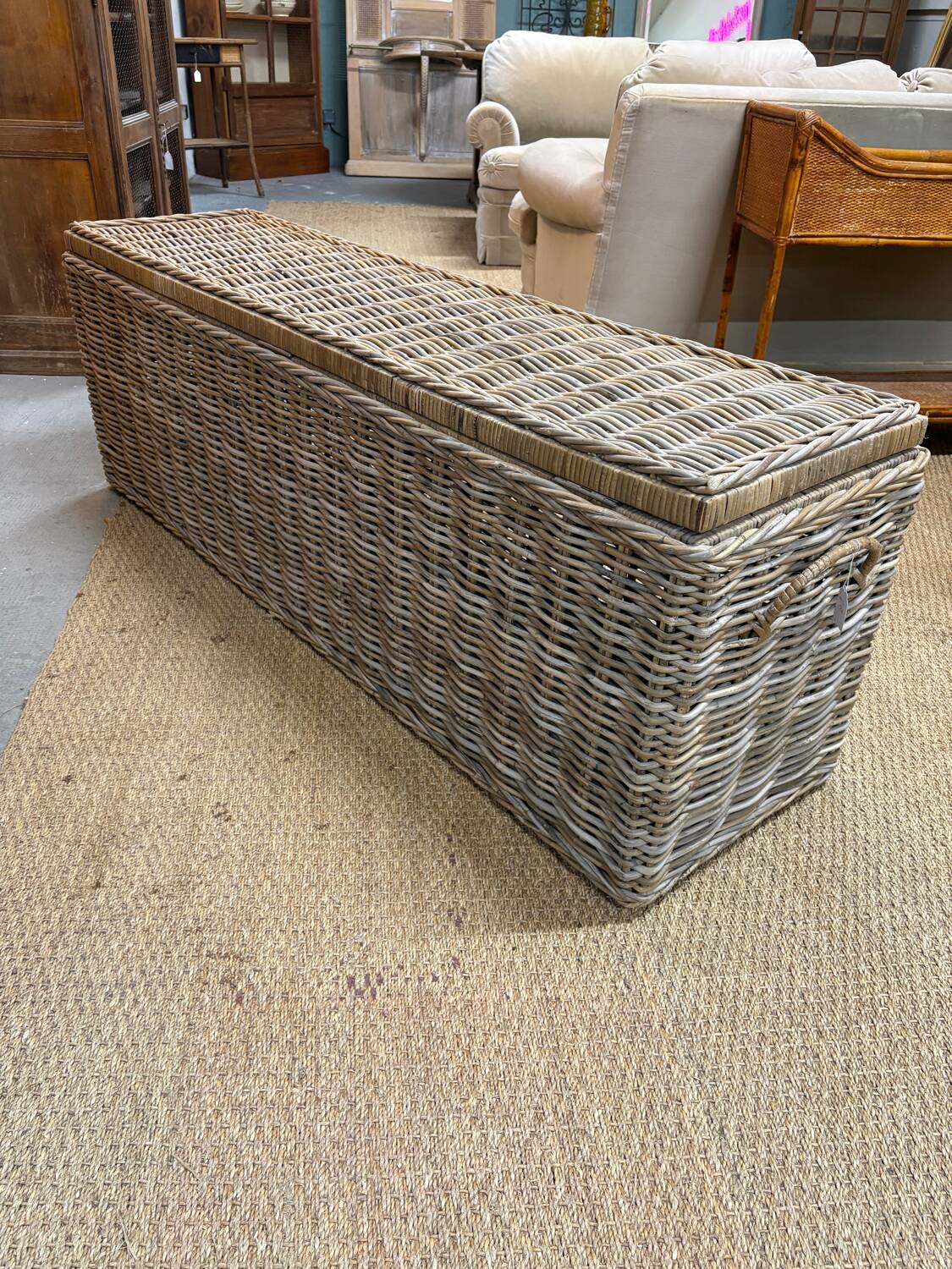 Large wicker basket