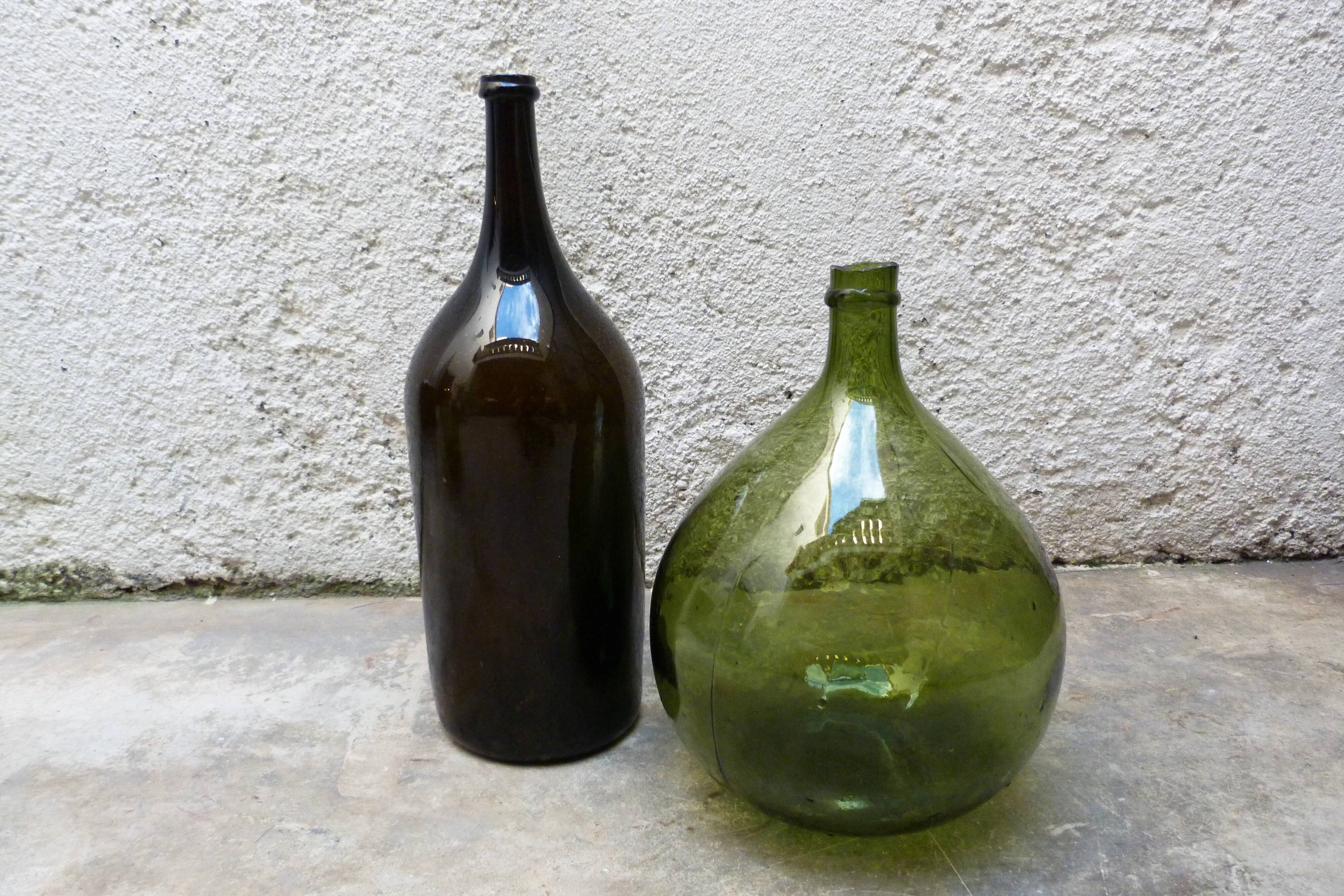 Bouteille ambrée