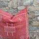 Cactus silk cushion cover: Handwoven Moroccan Sabra cushion