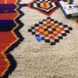 Moroccan Azilal hand-woven carpet 317x183 cm