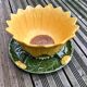 Begging dish and sunflower slip salad bowl