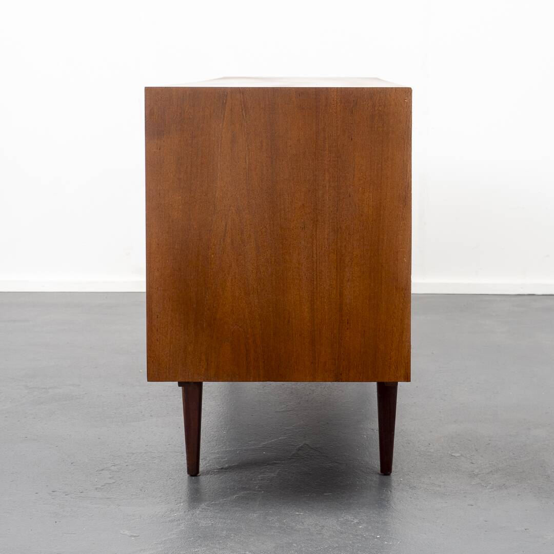 Enfilade années 60, teck, scandinave, 165cm, restauré