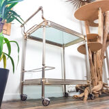 Golden neoclassical dessert