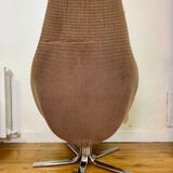 Velvet bucket chair - Mod'plastia