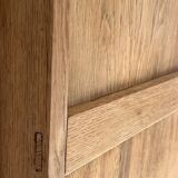 Raw wood display case