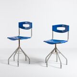 Tabouret industriel vintage