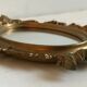 Miroir classique doré 16x24cm