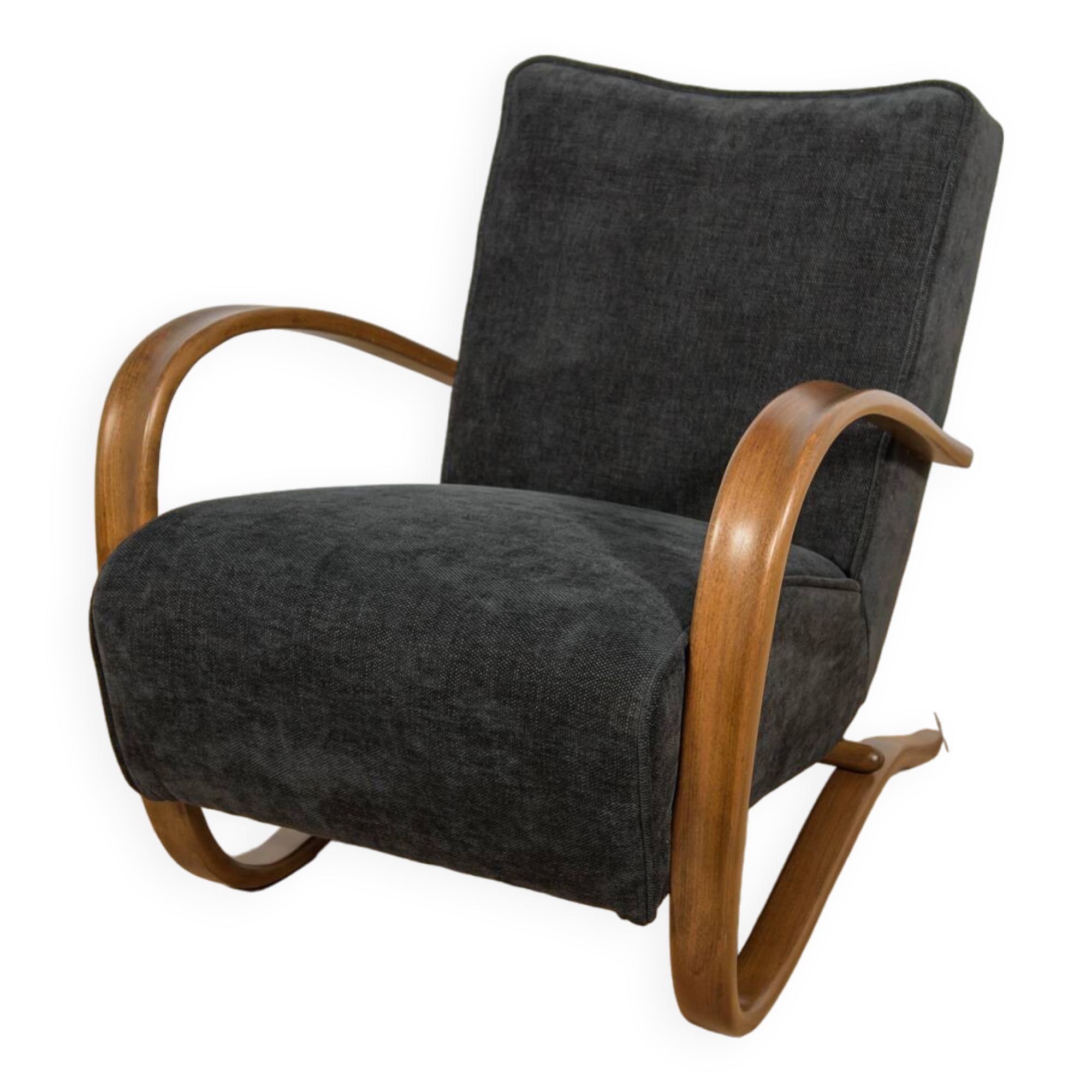 Model H-269 Lounge Chairs by Jindřich Halabala for UP Závody, 1930s,