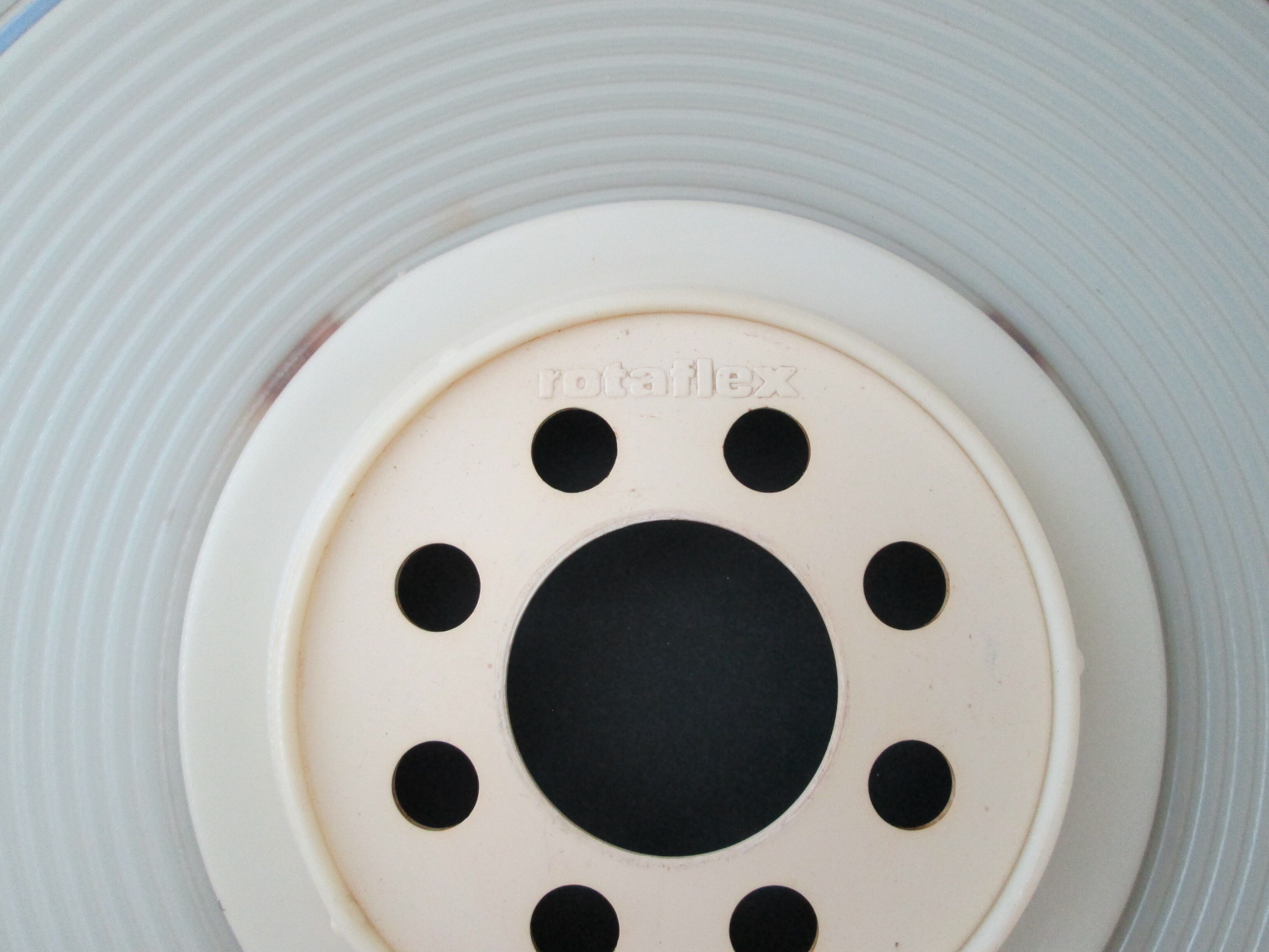 1960s  original vintage hanging / pendant two colour spaghetti lamp designed by Yasha Heifetz for Rotaflex