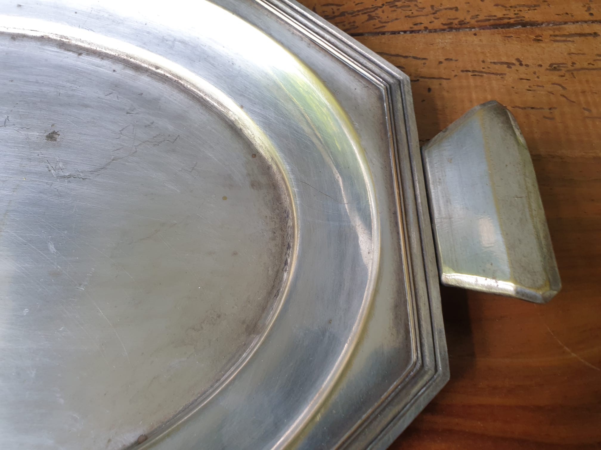 Plat ou plateau en argent
