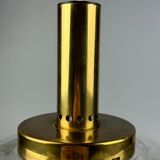 60s 70s VEB hanging lamp ceiling lamp bubble brass glass space age design