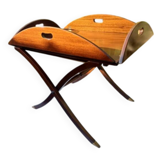 Red mahogany boat table - yacht