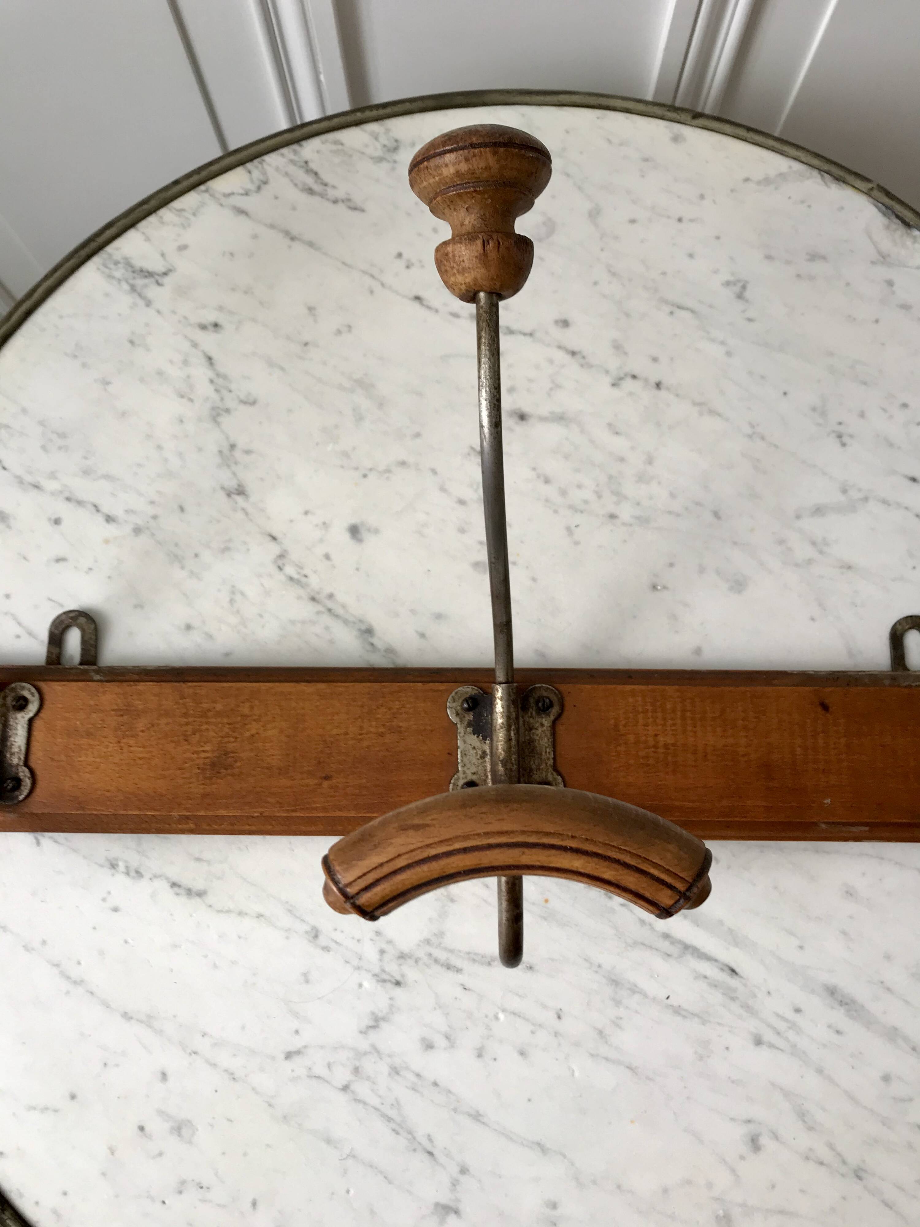 wooden coat hook type dormitories 50s