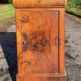 Nineteenth century ogee bedside table
