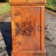 Nineteenth century ogee bedside table