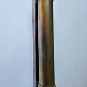 Rare Chrome Bauhaus Art Deco Wall Lamp Napako, 1940s