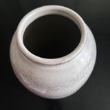 Grey ceramic vase
