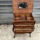 Louis XV style mahogany dressing table