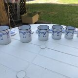 Lustucru enamelled series