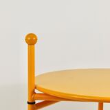 Post-modern side or coffee table by Tord Bjorklund, Memphis style, Sweden, 1980s.