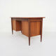 Mid-century teak desk, The Netherlands 1950's