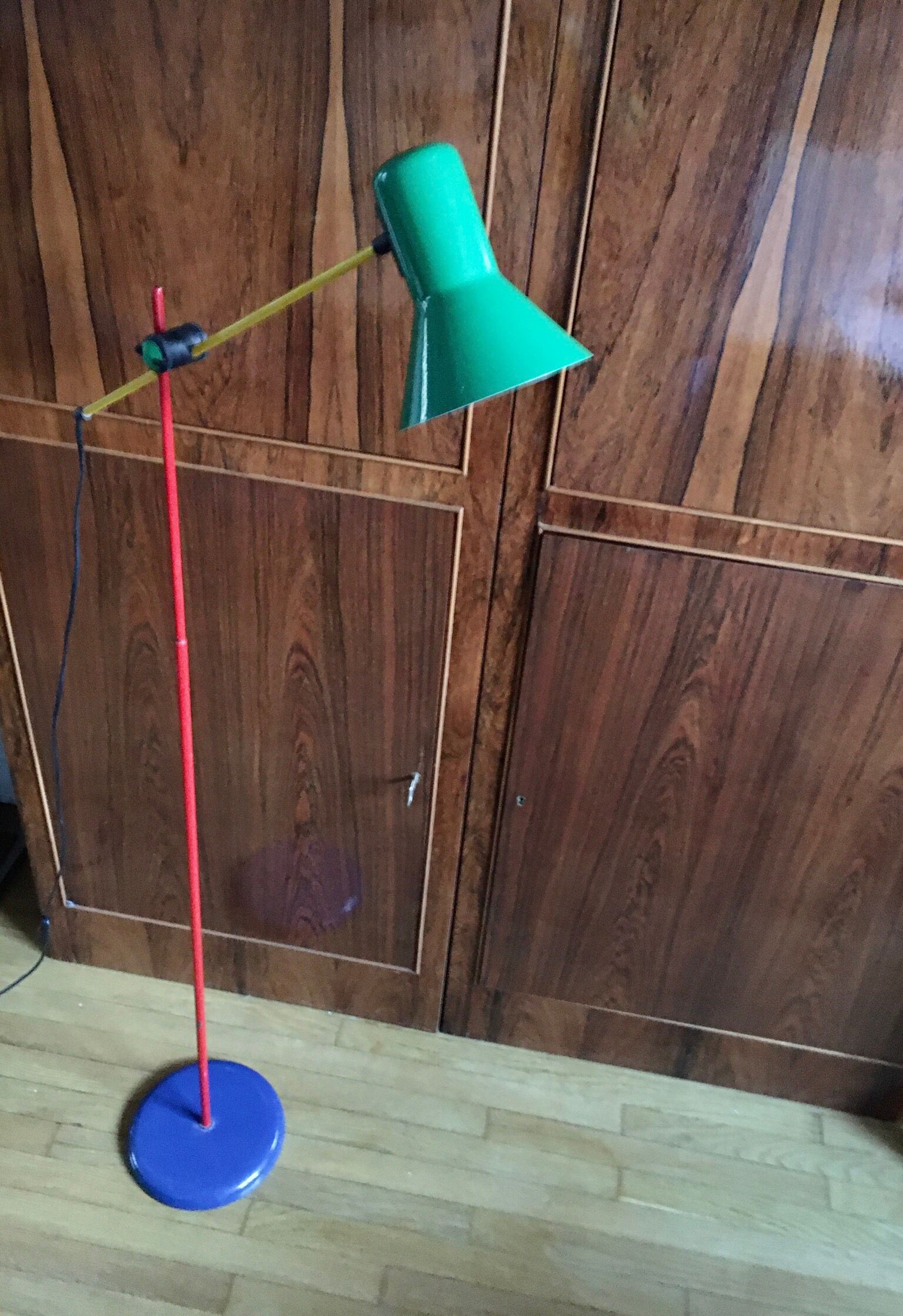 Rare duo of Veneta Lumi lighting icon of the 80