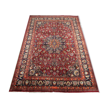 Tapis persan vintage tissé à la main Traditionnel Khorasan Area Rug- 242x343cm