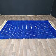 Moroccan rug in natural wool 2.5x1.5 m