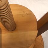 Tripod workshop stool with screws, 1970