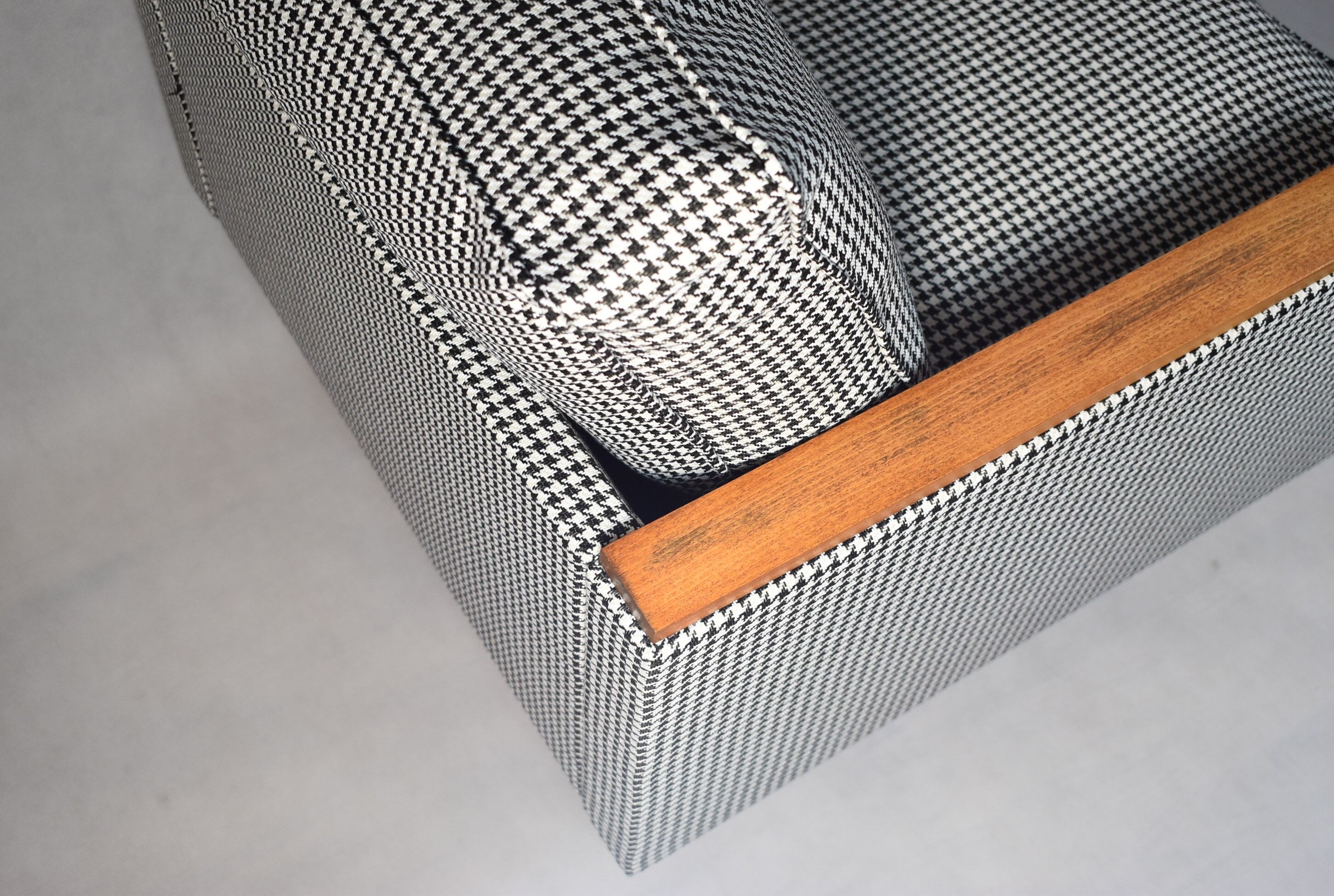 Vintage original armchair model ZWP-8 Cube, fully restored, 1970s