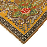 Handmade Vintage Moldovan Brown Kilim 183 cm x 280 cm - 23422