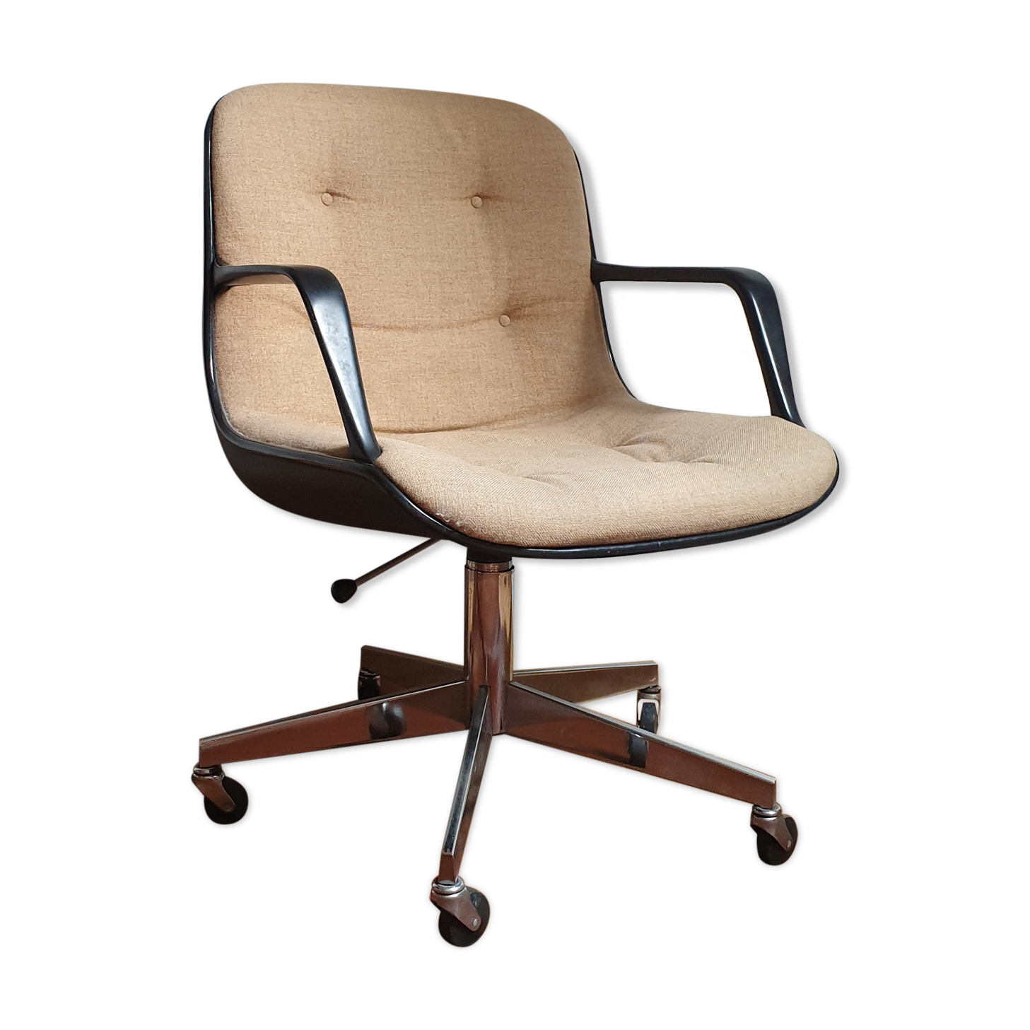 Vintage office armchair steelcase strafor