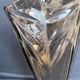 Art Deco smoked glass vase