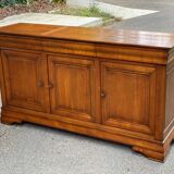 19th century Louis Philippe solid oak sideboard