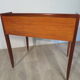 Art Deco office in lemon and mahogany