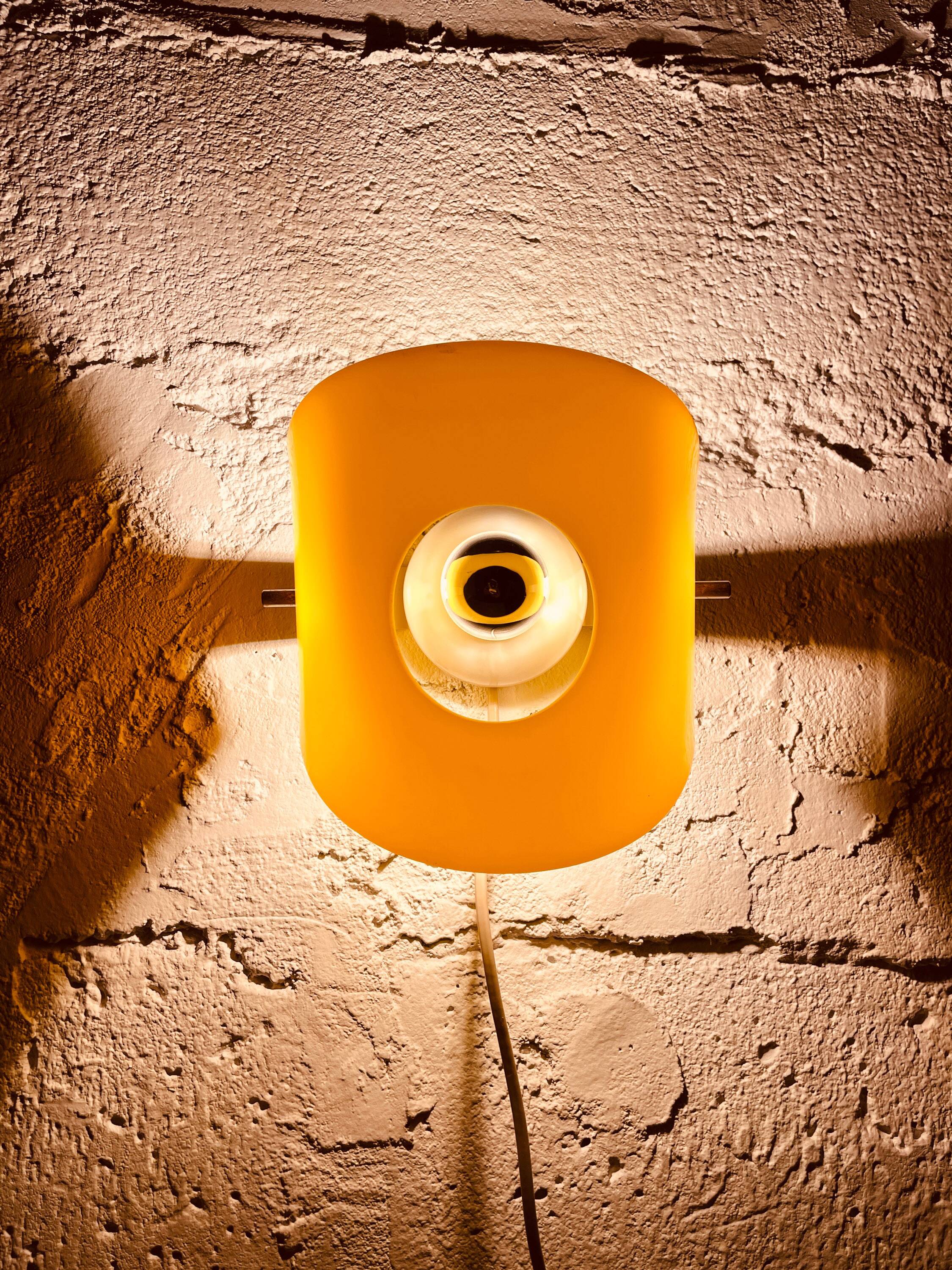 Space age wall lamp, Polam, 1960s.