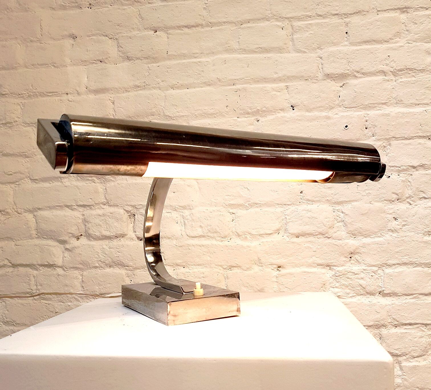 Desk lamp bahaus chrome Ca. 1930
