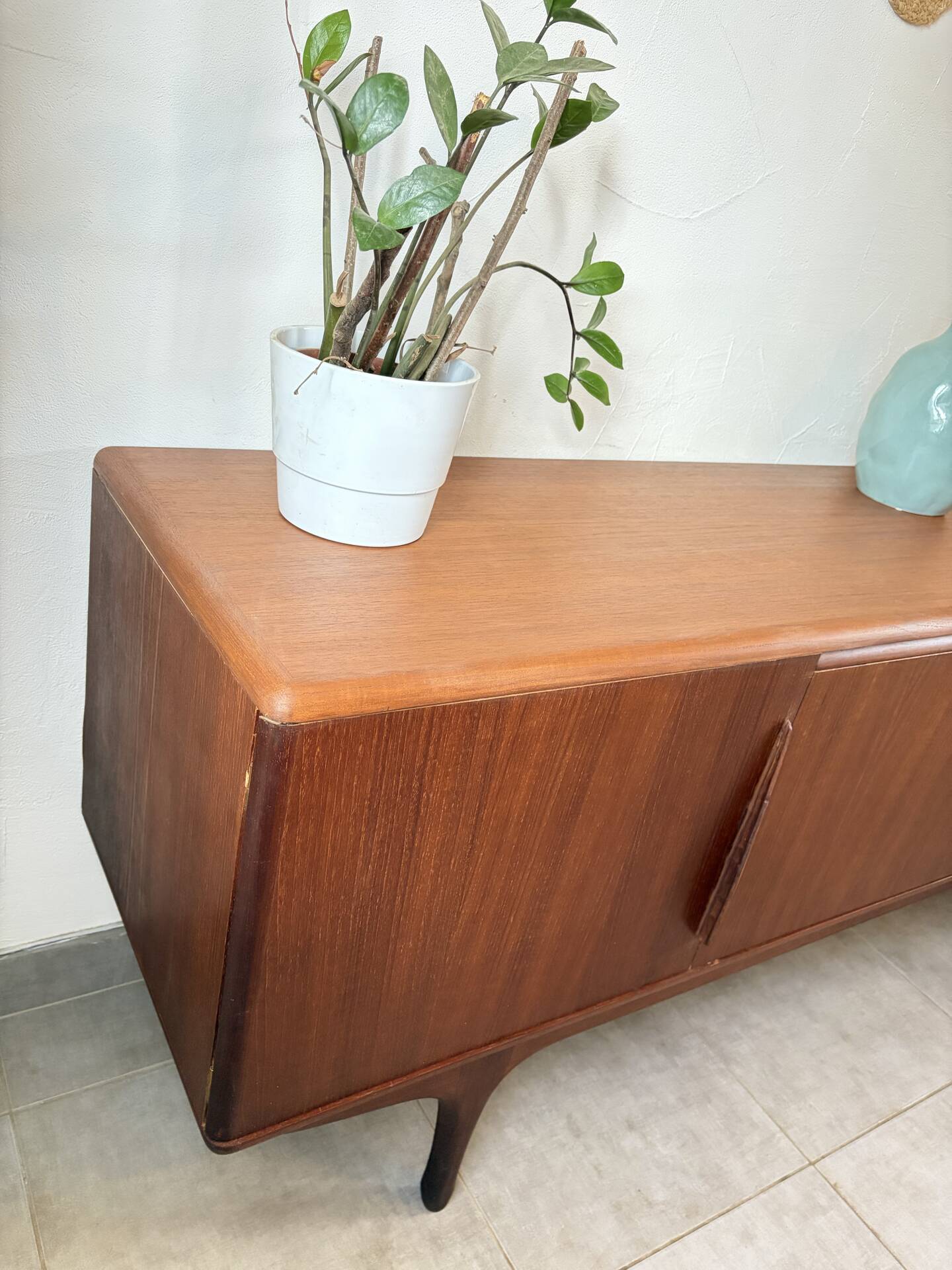 Vintage teak enfilade from the 1960s.