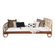 Bench - vintage rattan bed