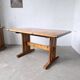Mountain furniture table made of solid pine
