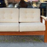 Scandinavian teak sofa from the 60s 70s vintage Danish design